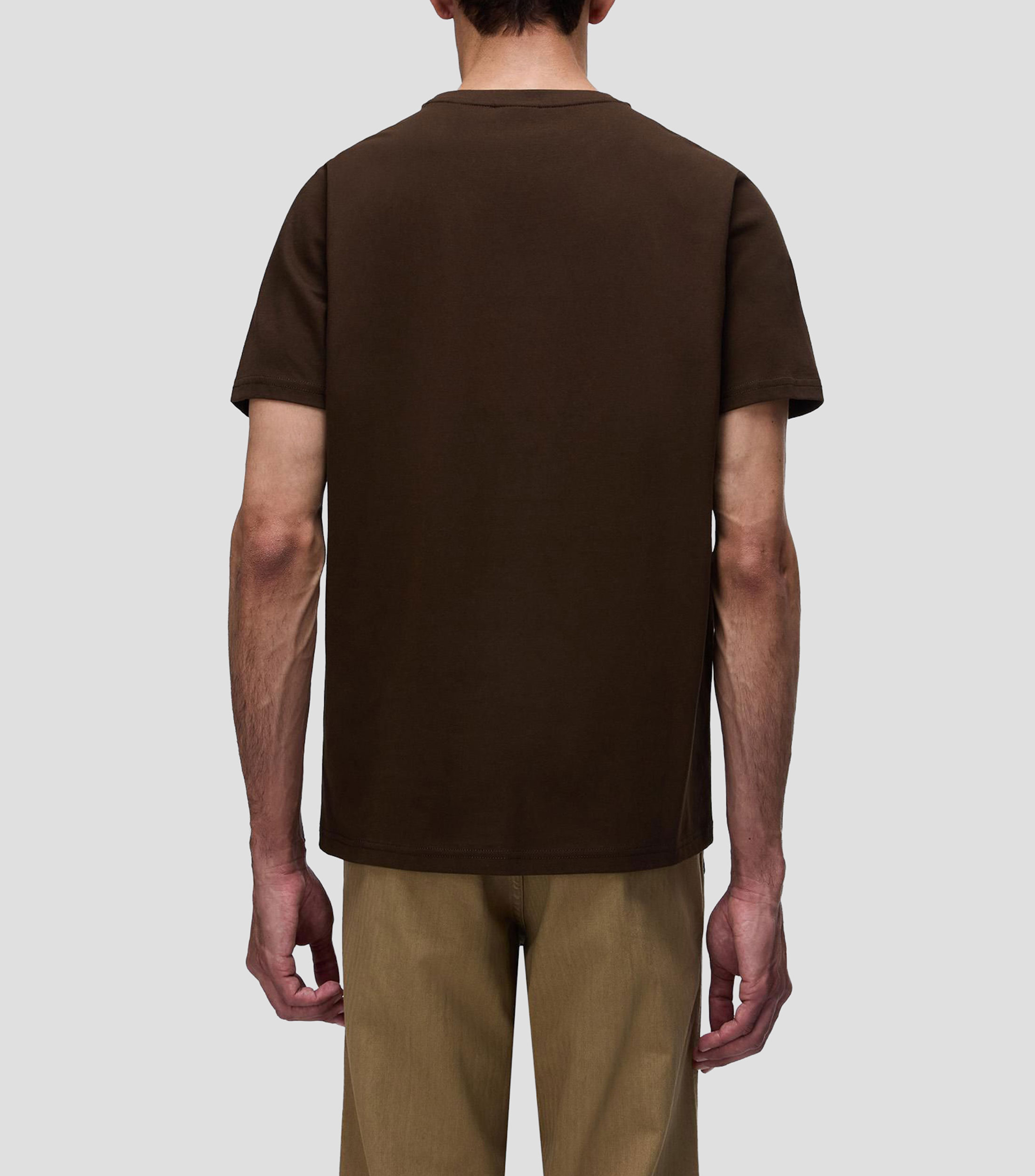Playera cuello redondo manga corta Salis lisa Hombre